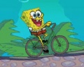 Игра Губка Боб на велосипеде