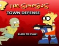 Игра The Simpsons обороны города