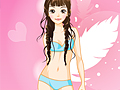 Игра Pink Feather Dress Up
