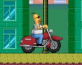 Игра Гомер Мотоциклист