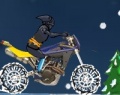 Игра Зимняя гонка на мотоцикле