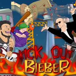 Игра Kick Out Bieber