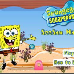 Игра Spongebob Squarepants Seesaw Mania