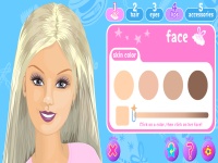 Игра Барби макияж