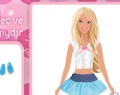 Игра Одевалка Барби- модель
