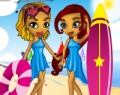 Игра Лиза и Мина на пляже
