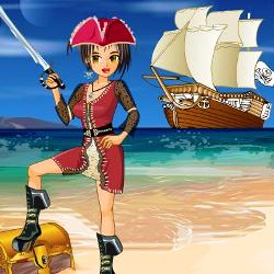 Игра Pirate Girl Dress Up 2