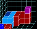 Игра Кубический тетрис