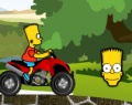 Игра Барт Симпсон Гонка на Квадроцикле
