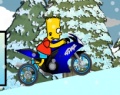 Игра Барт Снежный Гонщик