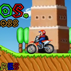 Игра Mario Bros Motocross
