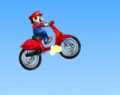 Игра Марио-мотоциклист