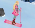 Игра Барби на лыжах