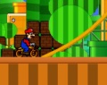 Игра BMX приключение с Марио