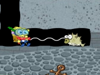 Игра Губка Боб в морских глубинах